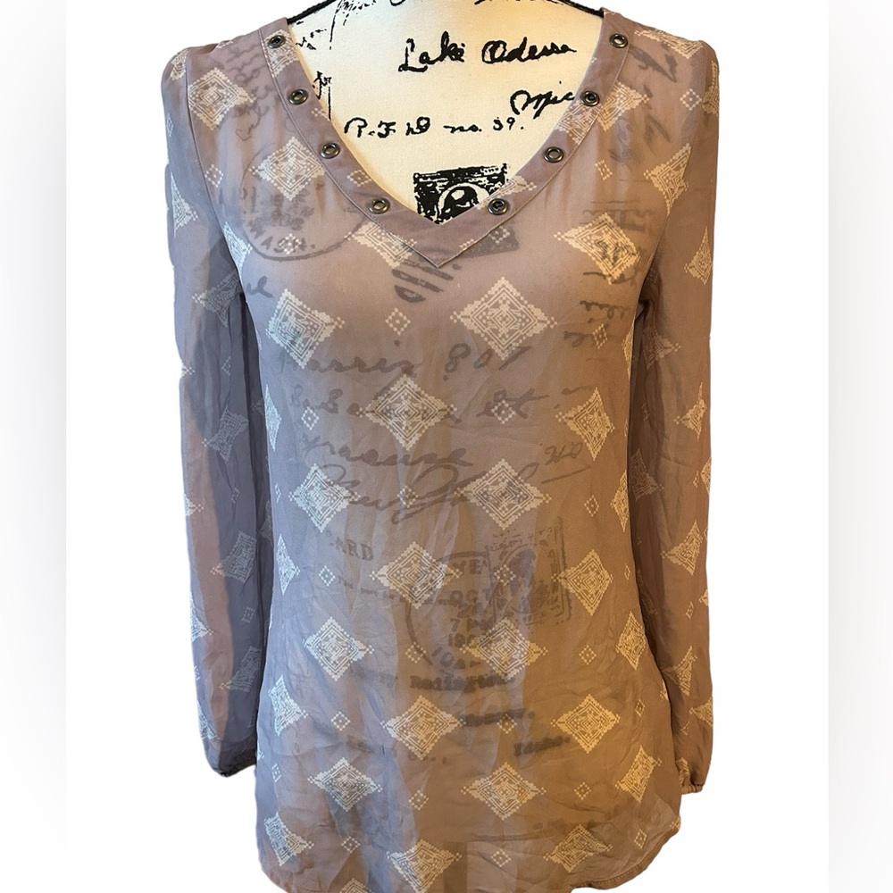 Maurices Purple Blouse